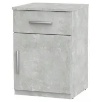 Noptiere ML-Mobila ПКТ-3  60 x 42 x 38 / PAL / Grey Light