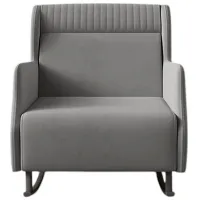 Fotoliu balansoar Modalife Nepal Gray Gray