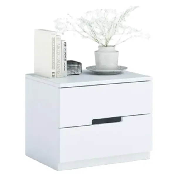 Тумбочки KLEN Selena 40 x 50.2 x 38.5см / Дерево / White photo 1 Тумбочки KLEN Selena 40 x 50.2 x 38.5см / Дерево / White photo 1