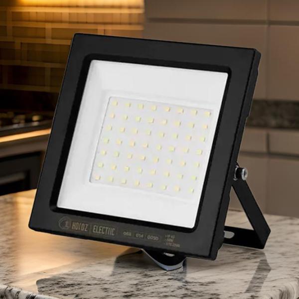 Proiector LED Horoz Jaguar-50 White / 5300 lm photo 2 Proiector LED Horoz Jaguar-50 White / 5300 lm photo 2