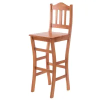Scaun de bar Drewmax KT111  Lemn / Lemn / În asortiment