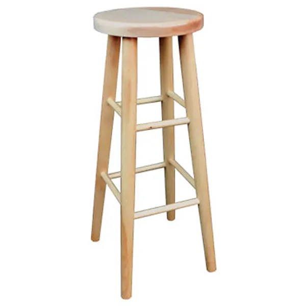 Scaun de bar Drewmax KT240  Lemn / Lemn / În asortiment photo 1