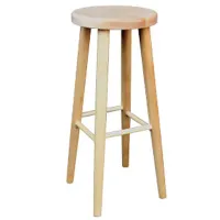 Scaun de bar Drewmax KT241  Lemn / Lemn / În asortiment