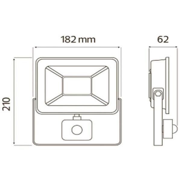 Proiector LED Horoz PUMA/S-30 White / 1500 lm photo 2 Proiector LED Horoz PUMA/S-30 White / 1500 lm photo 2