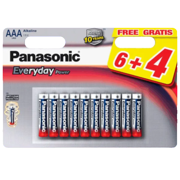 Батарейка Panasonic LR6REE AAA 1.5 В / 10 шт. photo 1