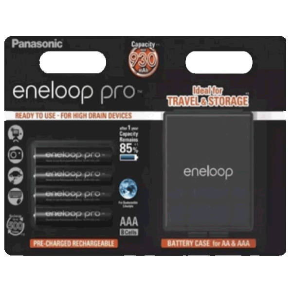 Батарейка Panasonic Eneloop AAA 1.2 В / 4 шт. photo 1