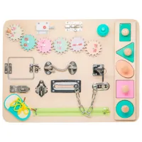 Busy board New World Agrenaje și încuietoare 2+