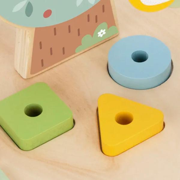 Busy board Tooky Toy Doors and Gears 3+ photo 4