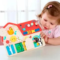 Busy board Tooky Toy Căsuță 3+ photo 3