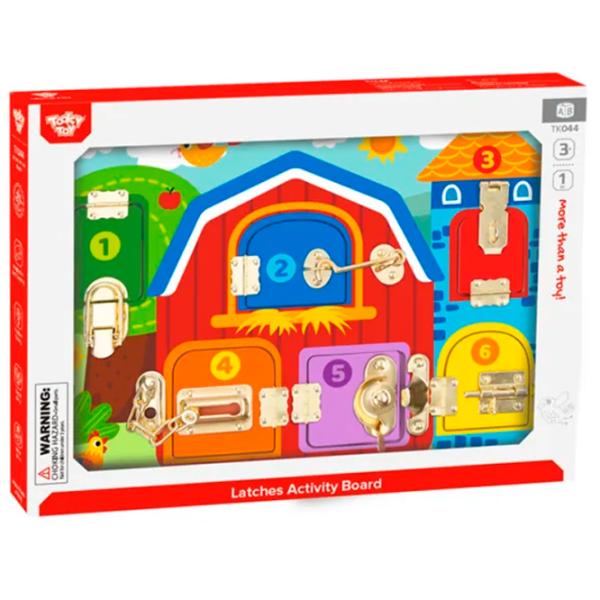 Busy board Tooky Toy Ferma 3+ photo 1