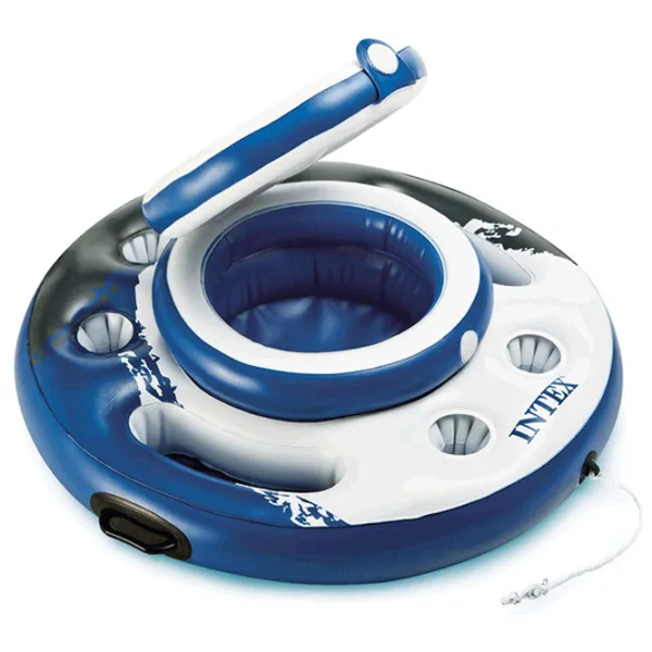 Radiator gonflabil Intex MEGA CHILL Vinil / Blue  photo 1