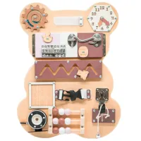 Бизиборд New World Мишка  2+