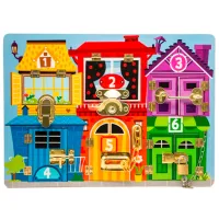 Бизиборд New World Домики 2+