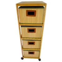 Комод Kesper 17986 105 x 36 x 34см / Дерево / Бежевый