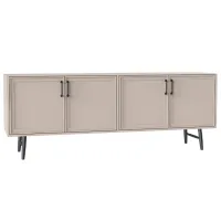 Комод Dogtas Trento 77.7 x 207.2 x 47.5см / ЛДСП / Бежевый