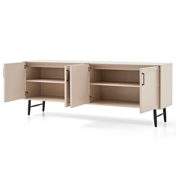 Комод Dogtas Trento 77.7 x 207.2 x 47.5см / ЛДСП / Бежевый photo 4