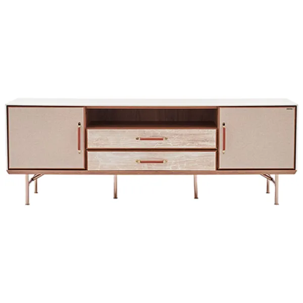 Комод Dogtas BRITA Mini 67.2 x 190.8 x 47.3см / Дерево / Светло кремовый photo 1