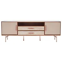 Комод Dogtas BRITA Mini 67.2 x 190.8 x 47.3см / Дерево / Светло кремовый