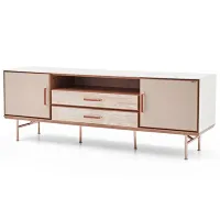 Комод Dogtas BRITA Mini 67.2 x 190.8 x 47.3см / Дерево / Светло кремовый photo 3