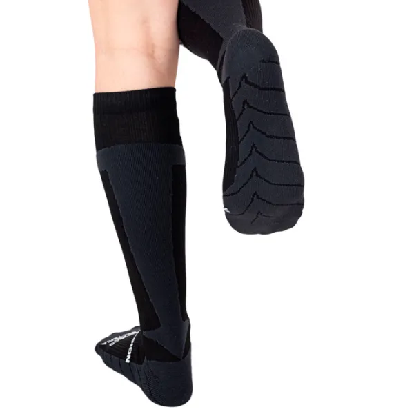 Ghetre de fotbal Insportline Compression Knee Socks Black / 43 - 45 photo 4