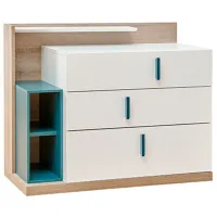 Комод Dogtas Sky 81 x 100 x 47см / Дерево / Белый