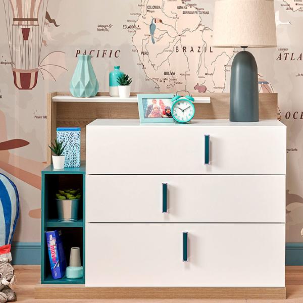 Комод Dogtas Sky 81 x 100 x 47см / Дерево / Белый photo 3