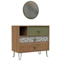 Комод Dogtas Greta 83.9 x 90.6 x 44.8см / Дерево / Натуральное дерево