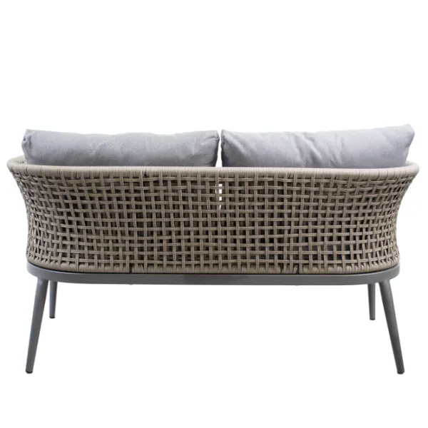 Садовый диван M-DECO Sonata Алюминий / / / Серый photo 3 Садовый диван M-DECO Sonata Алюминий / / / Серый photo 3