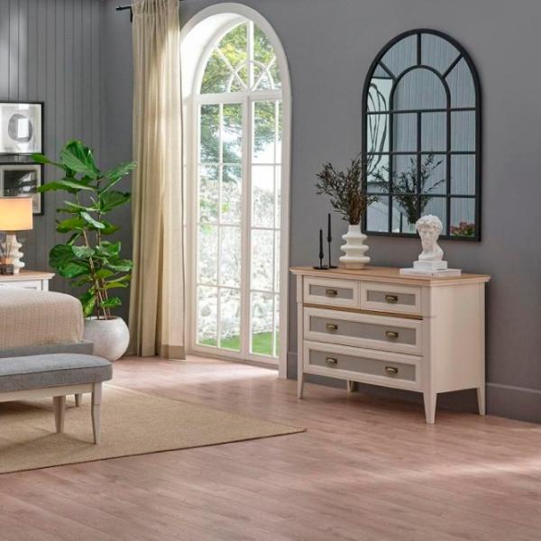 Комод Dogtas Toscana 83.4 x 115.8 x 53.4см / ЛДСП / Кремовый photo 5