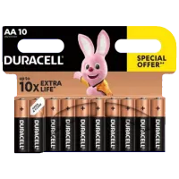 Батарейка Duracell Basic AA 9 В / 10 шт.