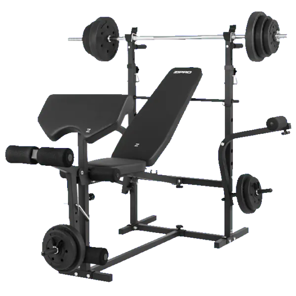 Bancă fitness Zipro Ripped Antrenamente de forță / Black photo 1