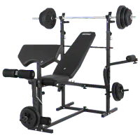 Спортивная скамья Zipro Ripped Силовые упражнения / Черный