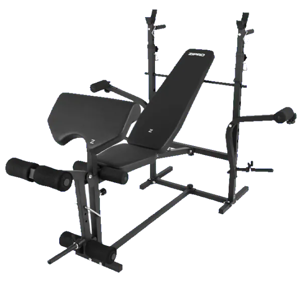 Bancă fitness Zipro Ripped Antrenamente de forță / Black photo 4