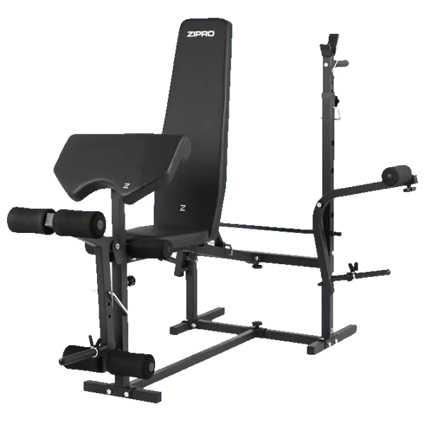 Bancă fitness Zipro Ripped Antrenamente de forță / Black photo 5