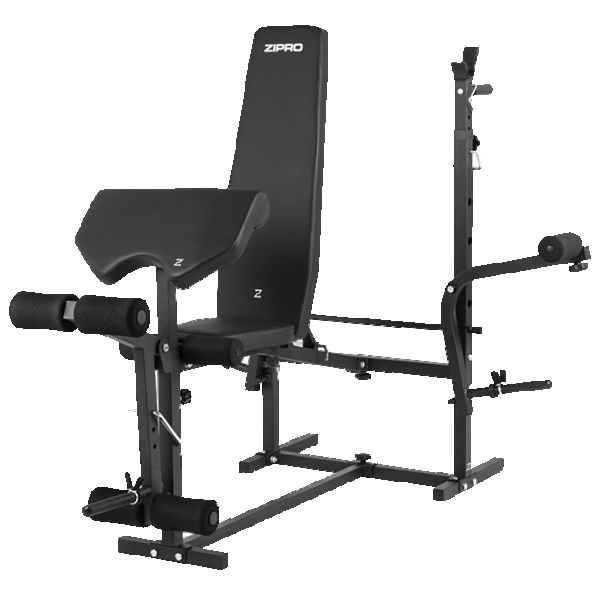 Bancă fitness Zipro Ripped Antrenamente de forță / Black photo 5