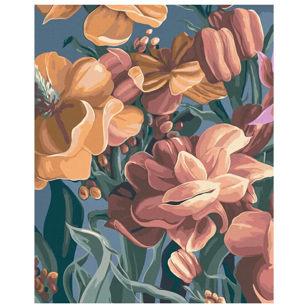 Pictură pe numere BrushMe Floarea stilizata. Diptih 1 BS53925 50 x 40 cm / Verticală photo 1 Pictură pe numere BrushMe Floarea stilizata. Diptih 1 BS53925 50 x 40 cm / Verticală photo 1