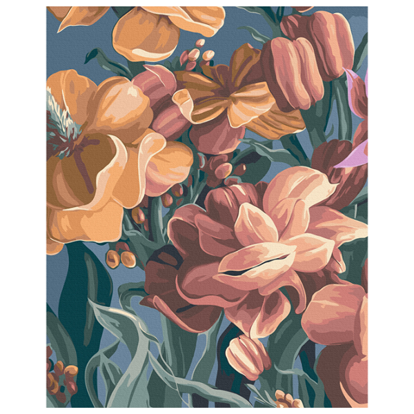 Pictură pe numere BrushMe Floarea stilizata. Diptih 1 BS53925 50 x 40 cm / Verticală photo 1 Pictură pe numere BrushMe Floarea stilizata. Diptih 1 BS53925 50 x 40 cm / Verticală photo 1