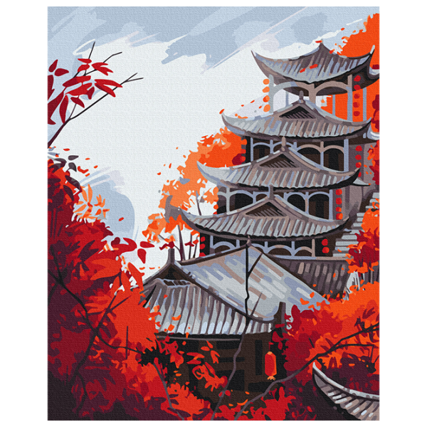 Картина по номерам BrushMe Храм BS54002 50 x 40 см / Вертикальная photo 1 Картина по номерам BrushMe Храм BS54002 50 x 40 см / Вертикальная photo 1