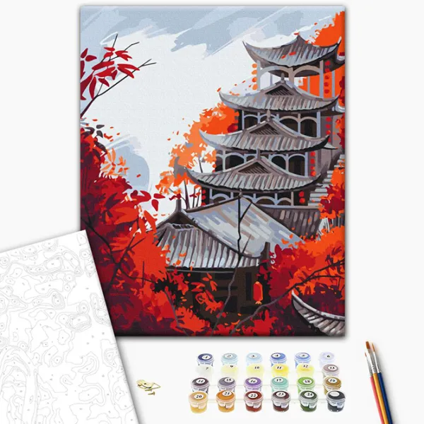 Картина по номерам BrushMe Храм BS54002 50 x 40 см / Вертикальная photo 3 Картина по номерам BrushMe Храм BS54002 50 x 40 см / Вертикальная photo 3