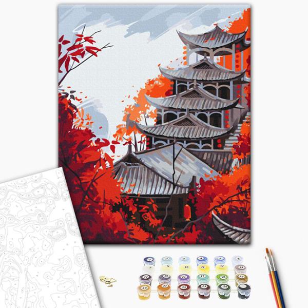 Картина по номерам BrushMe Храм BS54002 50 x 40 см / Вертикальная photo 3 Картина по номерам BrushMe Храм BS54002 50 x 40 см / Вертикальная photo 3