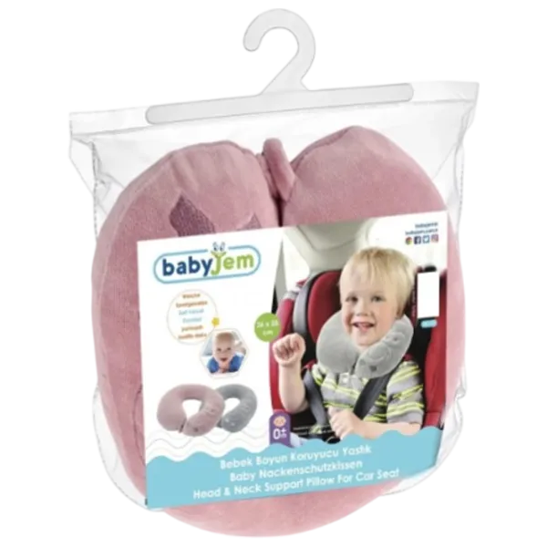 Подушка для поддержания головы BabyJem 108 () 0+/ Розовый photo 2 Подушка для поддержания головы BabyJem 108 () 0+/ Розовый photo 2
