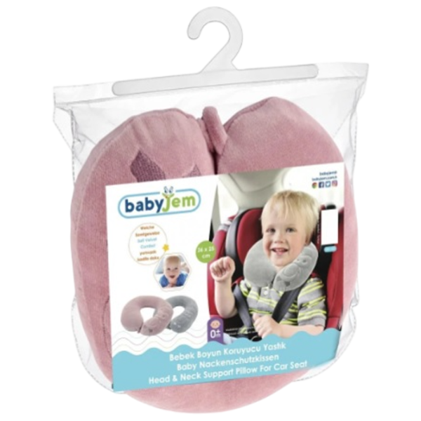 Подушка для поддержания головы BabyJem 108 () 0+/ Розовый photo 2 Подушка для поддержания головы BabyJem 108 () 0+/ Розовый photo 2
