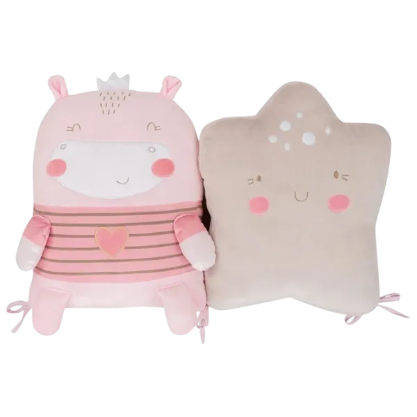 Набор подушек для кроватки Kikka Boo Hippo Dreams (31201010275) 0+/ Розовый photo 2