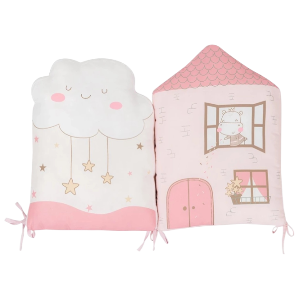 Набор подушек для кроватки Kikka Boo Hippo Dreams (31201010275) 0+/ Розовый photo 3