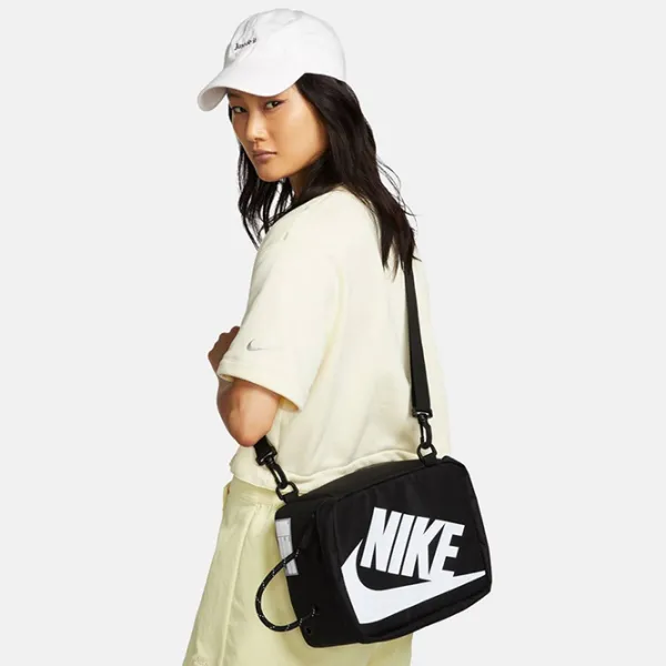 Сумка спортивная Nike Shoe Box Bag Small 8л / Черный  photo 6