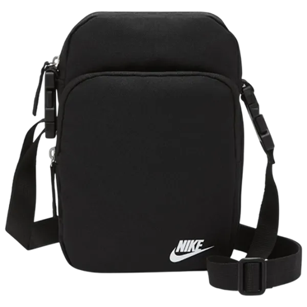 Geantă de umăr Nike Heritage Crossbody  / White Black / 4l photo 1 Geantă de umăr Nike Heritage Crossbody  / White Black / 4l photo 1