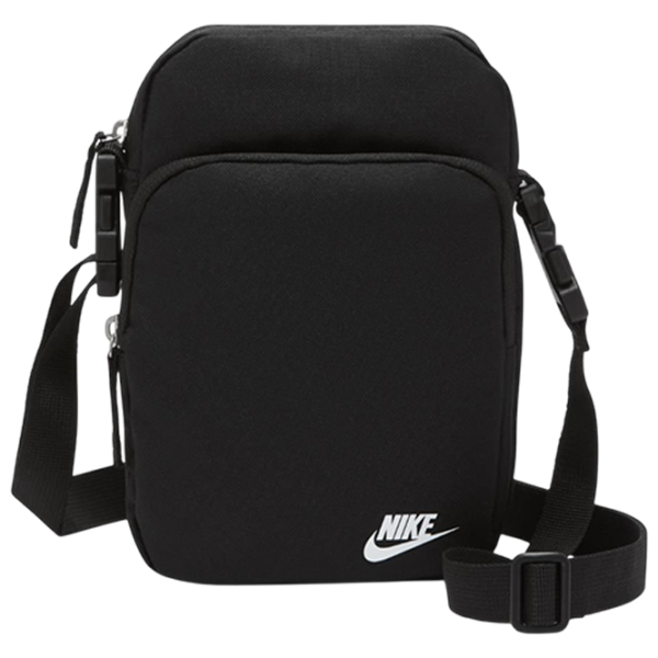 Geantă de umăr Nike Heritage Crossbody  / White Black / 4l photo 1 Geantă de umăr Nike Heritage Crossbody  / White Black / 4l photo 1