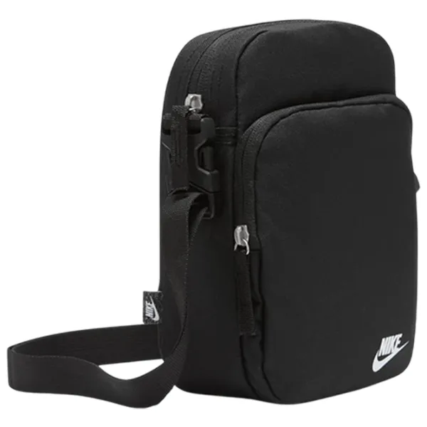 Geantă de umăr Nike Heritage Crossbody  / White Black / 4l photo 2 Geantă de umăr Nike Heritage Crossbody  / White Black / 4l photo 2