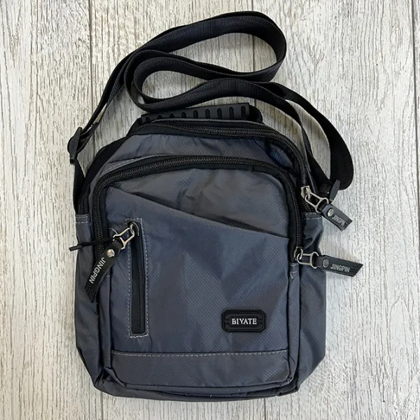 Geantă de umăr Sport Line Sport Men Mini Biyate  / Black Gray /  photo 2 Geantă de umăr Sport Line Sport Men Mini Biyate  / Black Gray /  photo 2