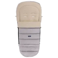 Чехол для детской коляски Zaffiro iGrow 4.0 Wool Premium Полиэстер / Серый